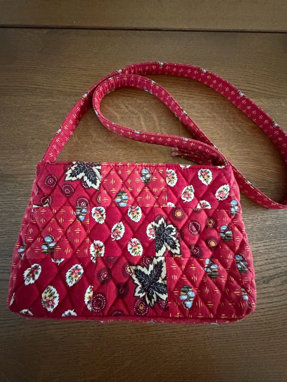 Vintage Y2K Quilted Vera Bradley Cross Body Purse